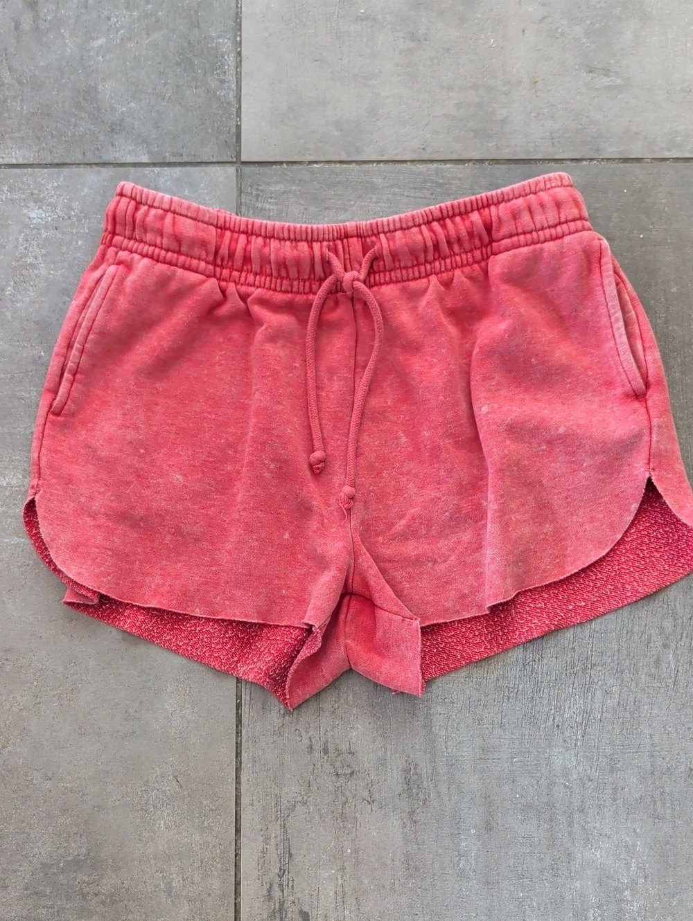 Wild fable Coral Drawstring Lounge Shorts Size Medium